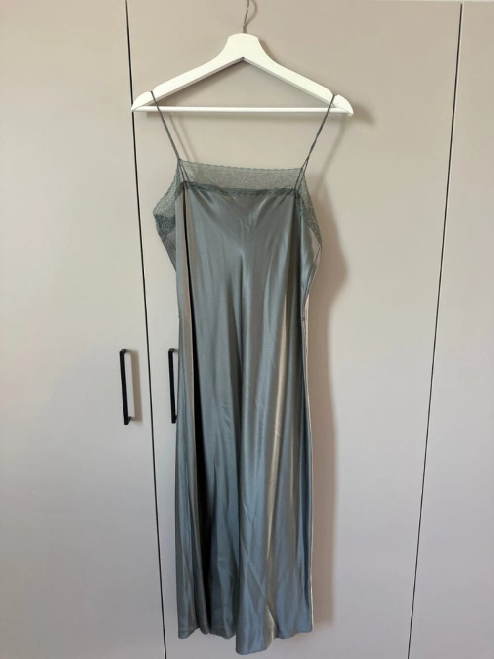 Vince Silk Cami Midi Dress L